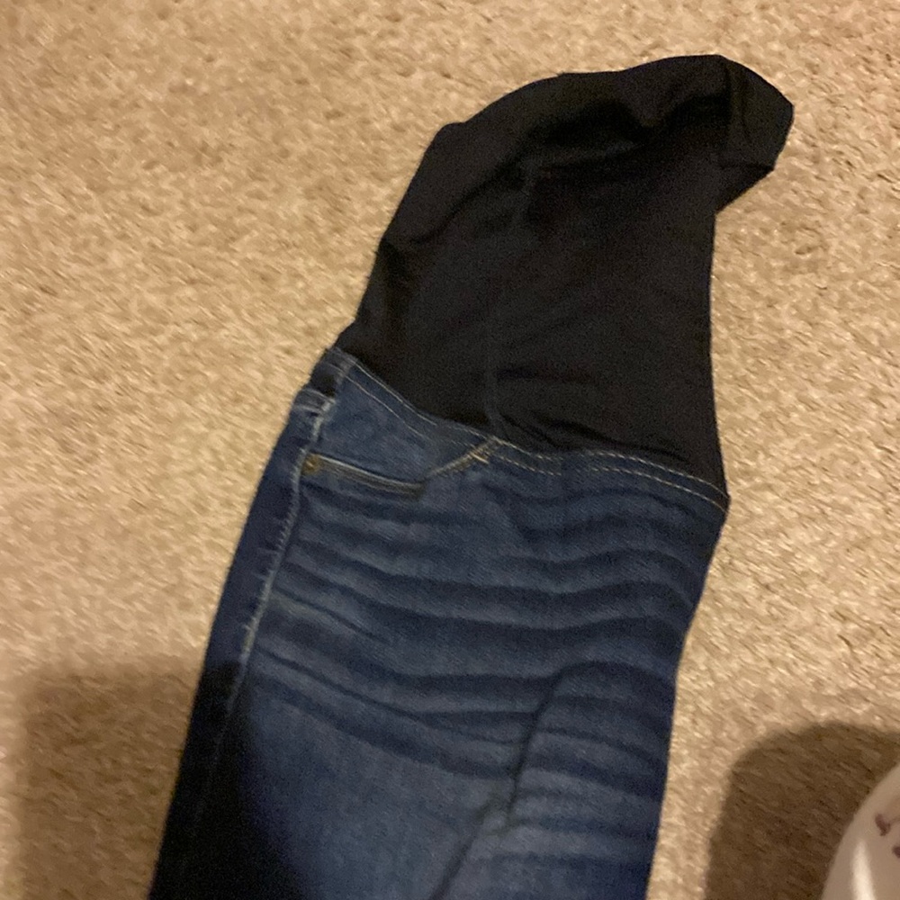 Isabel Maternity Over The Belly Maternity Jeggings Size 6/28R